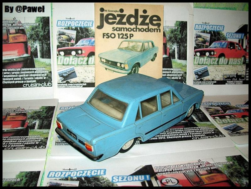 Forum 125P • Zobacz Wątek - Model Fiat 125P (Bandzior) 1:18