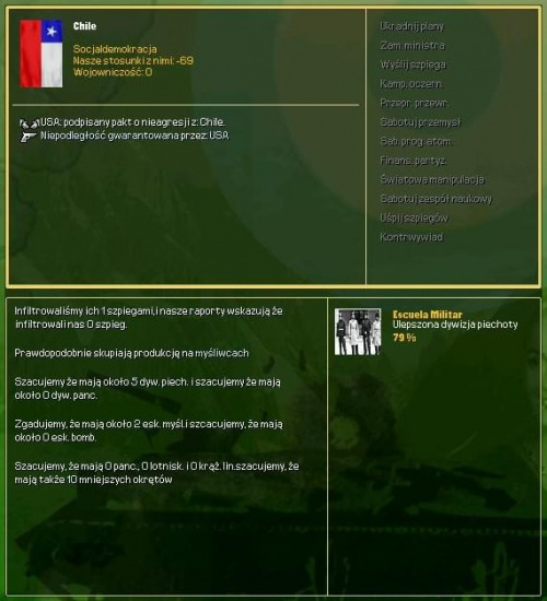 argentyński szpieg w Chile