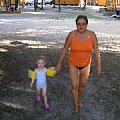 W drodze na plażę