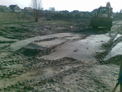 Kwiecień 2009 - droga jak nowa #Kornelia #budowa