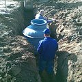Kwiecień 2009 - studnia wodomierza #Kornelia #budowa