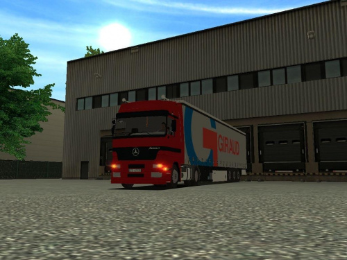 Trasy w firmie Wit Trans. Poniedziałek. #ets #euro #truck #simulator #mercedes #WitTrans