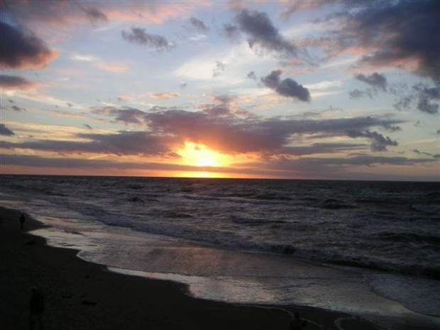 Na plaży w Swinoujściu