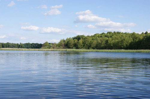 Piękne jezioro powidzkie.