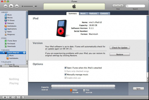 iPod 4G 20GB U2 Special Edition
