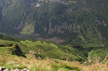 Widok z Kasprowego Wierchu #Góry #Kasprowy #Tatry #Zakopane