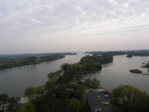 Kruszwica - panorama z wieży