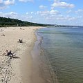 Plaża w stronę Jelitkowa #Morze