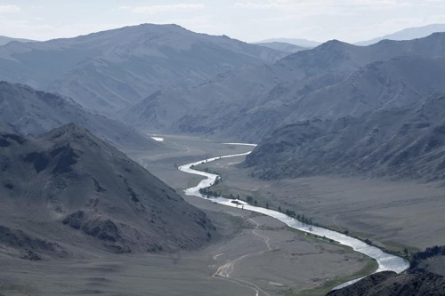 Ałtaj Mongolski. Dolina rzeki Chovd #ałtaj #mongolia #góry