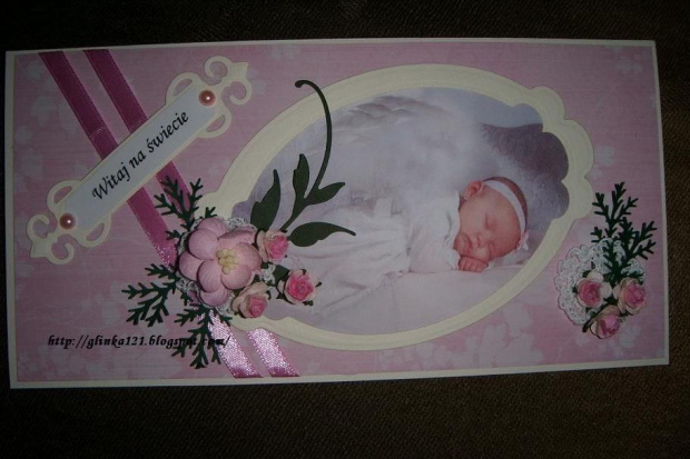 kartka okolicznościowa #kartka #chrzest #narodziny