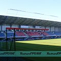 Fragment trybun nowego stadionu miejskiego Miejsca dla VIP, dzinnikarzy #ObiektSportowy #PiastGliwice #PiłkaNożna #sport #stadion