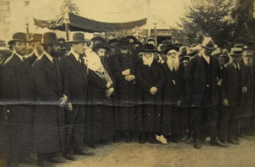 Łańcut - 1923 #Łańcut #Żydzi #judaica #rabin