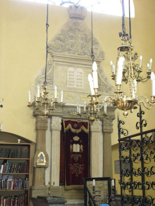 Kraków synagoga,cmentarz REMU