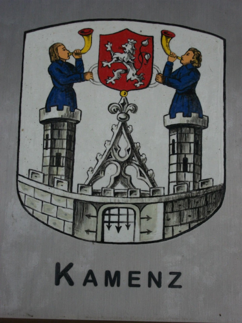 Herb miasta Kamenz-Niemcy. #Niemcy #Kamenz #ZwiązekSześciuMiast