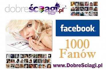 DobreSciagi.pl 1000 Fanów na Facebooku #facebook #ściągi