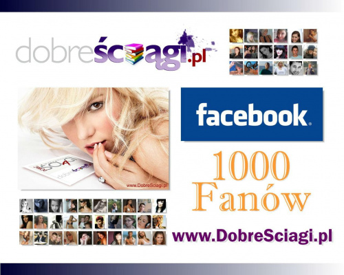 DobreSciagi.pl 1000 Fanów na Facebooku #facebook #ściągi