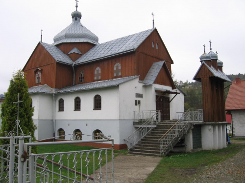 Cerkiew greckokatolicka w Komańczy p.w. Opieki Bogurodzicy #Bieszczady