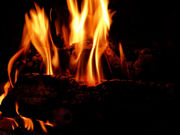 #kominek #ogień
