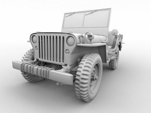 Jeep #blender #jeep #willys