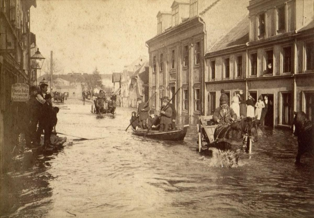 Powódz Poznań 1888 rok
1888 - Chwaliszewo 01