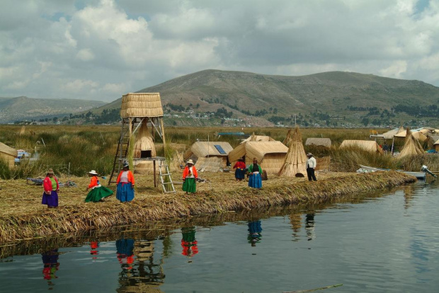 Titicaca- trzcinowe miasto