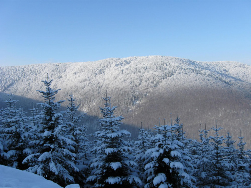 Beskidy zima #SniegICisza