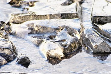 lodowate struktury #lód #zima #kra