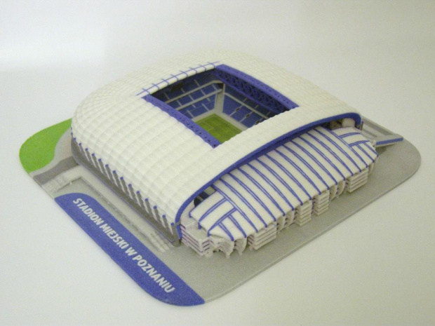 Modele wykonane w technologii druku 3D - stadio.pl #stadion #Druk3D