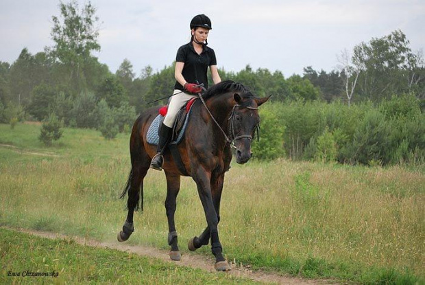 2009.06.18 Trening w Stodolach, Zosia i Ania