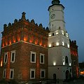 Sandomierz nocą.