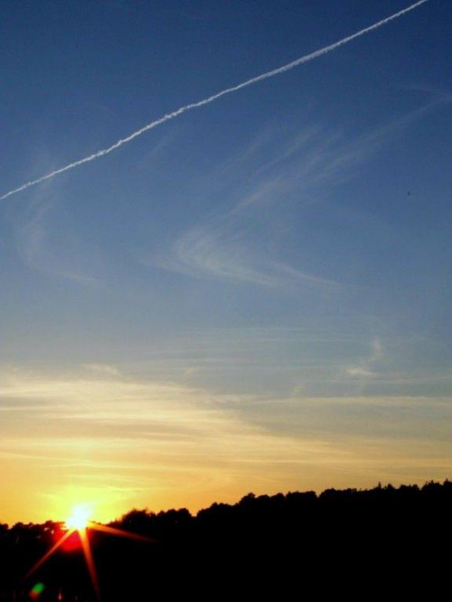 Praktyki terenowe Ślesin 2009
zachód słońca nad jez. ślesińskim
