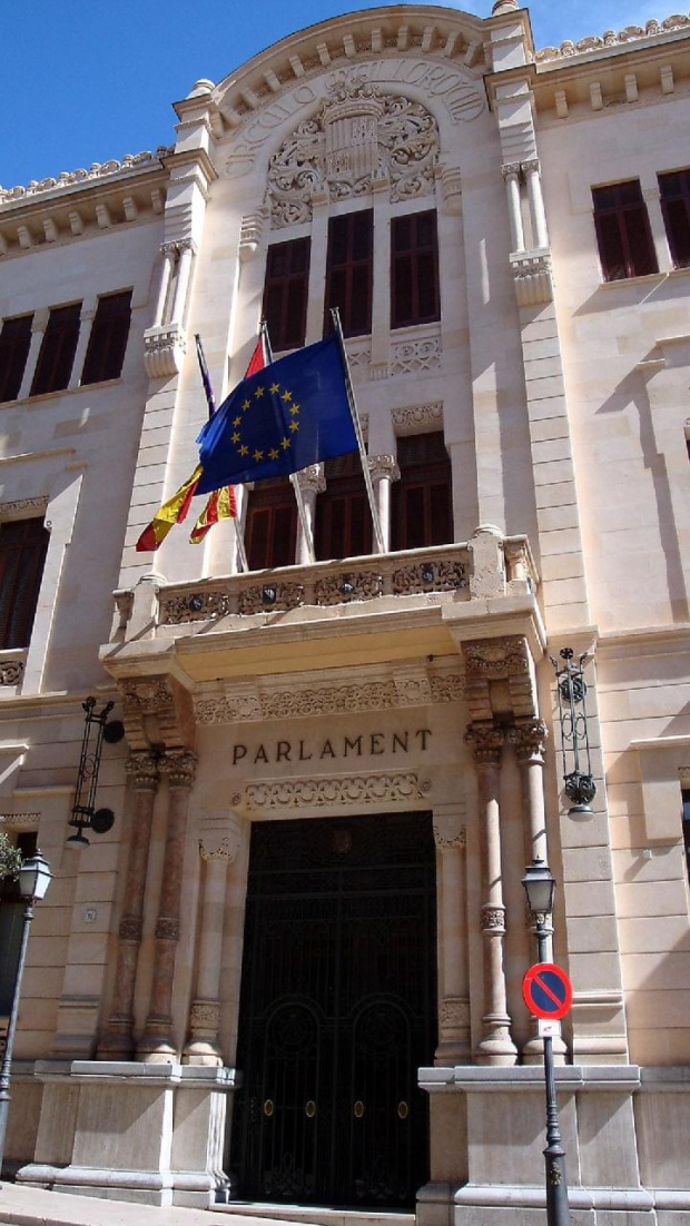 Palma de Mallorca - budynek Parlamentu #Majorka #PalmaDeMallorca