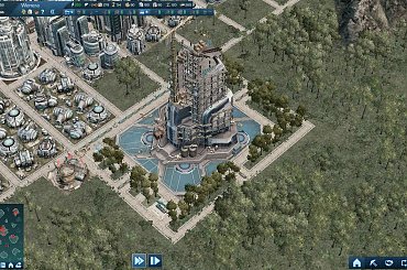 Trzeci etap budowy Forum naukowego #Anno #Anno2070 #ForumNaukowe #Technosi #monument