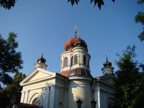Prawosławna cerkiew w Chełmie,powstała na potrzeby rosyjskiego garnizonu stacjonującego w 19 wieku w Chełmie.