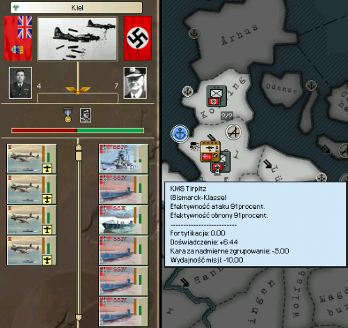 42-09-04: nalot na port w Kilonii = zatopienie Tirpitza #HoI2