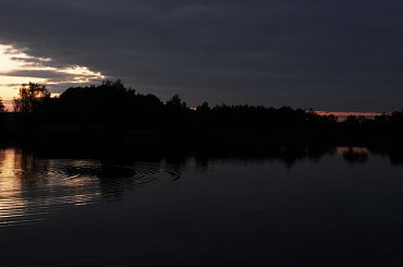 zachod slonca nad jeziorem #jezioro #ZachodSlonca #woda