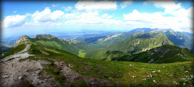 Widok z Kopy Kondratowej ( Tatry) #giewont #góry #tatry #zakopane