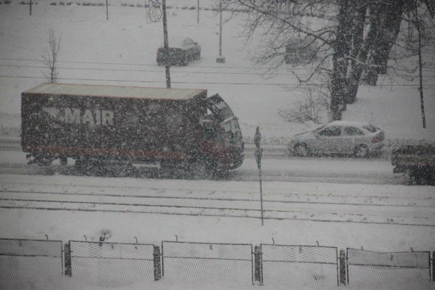 ŚNIEŻYCA NA GÓRNYM ŚLĄSKU 14 stycznia 2013