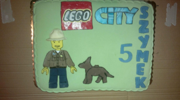 Tort - Lego City policjant leśny #Tort