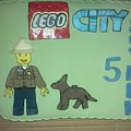Tort - Lego City policjant leśny #Tort