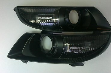 lampy black #black #lampy #roomster #FabiaII #CzarneLampy