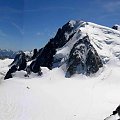 Panorama z Aguille du Midi