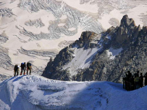 Alpiniści.... i turyści