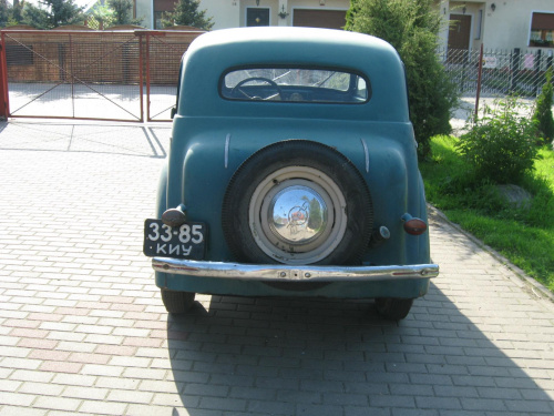 Moskwicz 401 1952r #AutaPRLZSRRUSRR