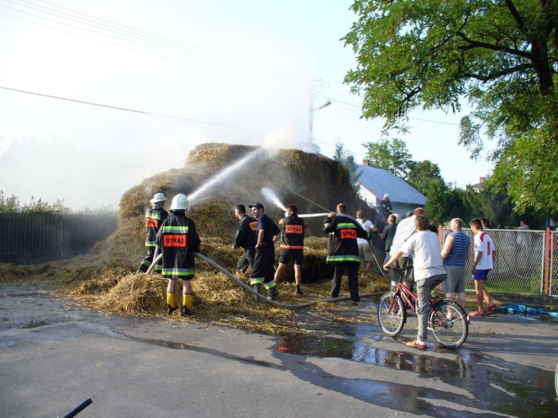 Bescy strażacy podczas akcji bojowej #Besko #StrażPożarna
