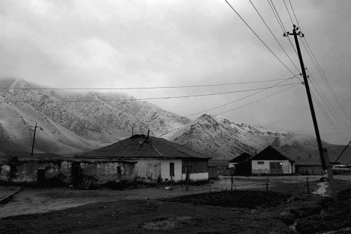 Wioska Ak Bodo #kirgistan #góry #pamir