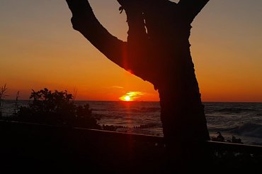 #zachód #słońce #morze #piotrków #kołobrzeg #niebo #widoki