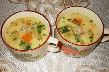 Ogórkowa Niani #zupy #ogórkowa #pulpety #jedzenie #gotowanie