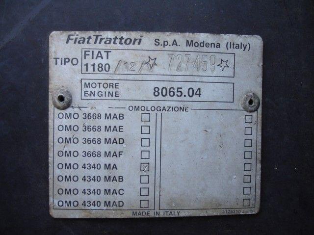 FIAT 1180H help with indicators/serial no | My Tractor Forum