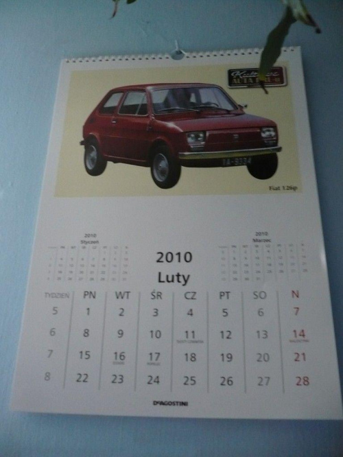 Kalendarz na rok 2010 z serii "Kultowe Auta PRL" #KultoweAutaPRL #PRL #KultoweAuta #Kultowe #Auta #Kalendarz2010 #kalendarz